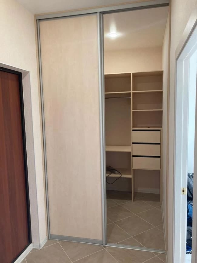Гардеробные на заказ Бронницы